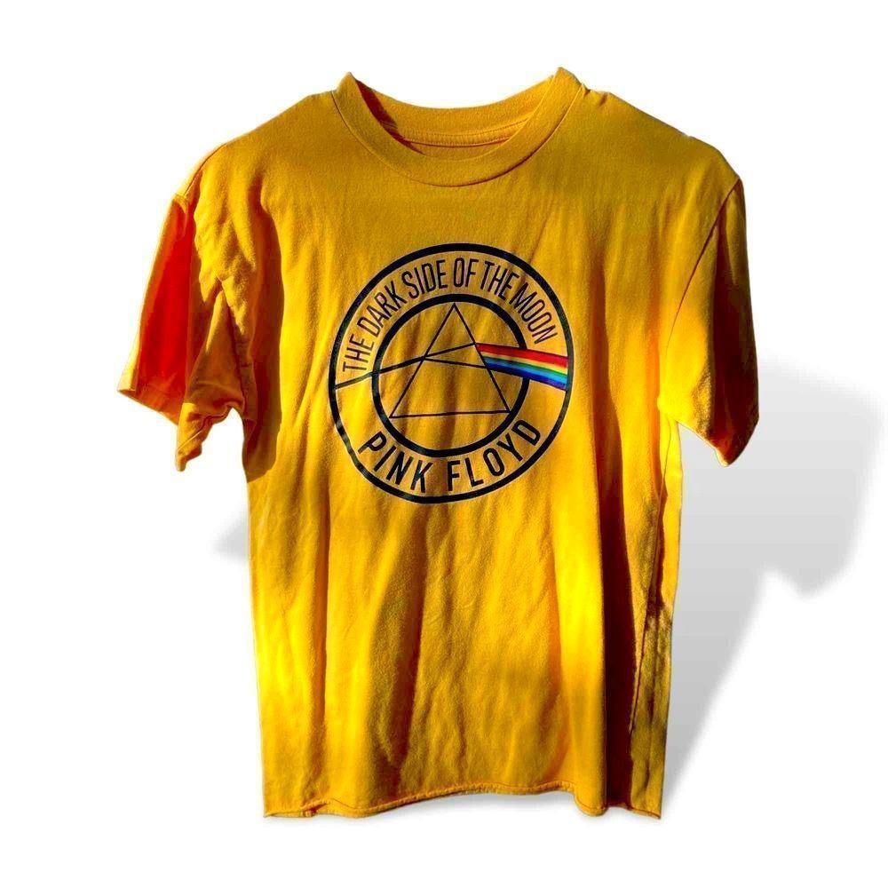 Pink Floyd: Dark Side of the Moon - Yellow Crewneck (Size: XS)